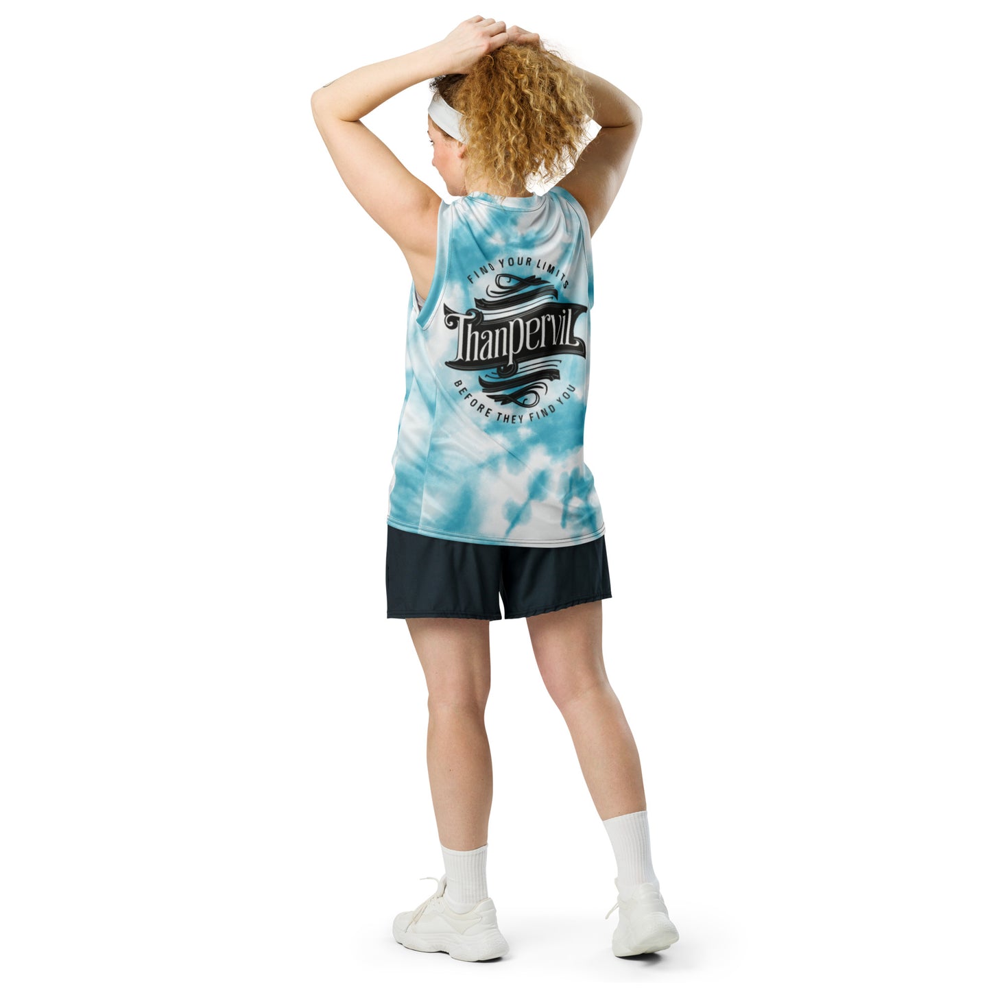 Recycled unisex basketball jersey