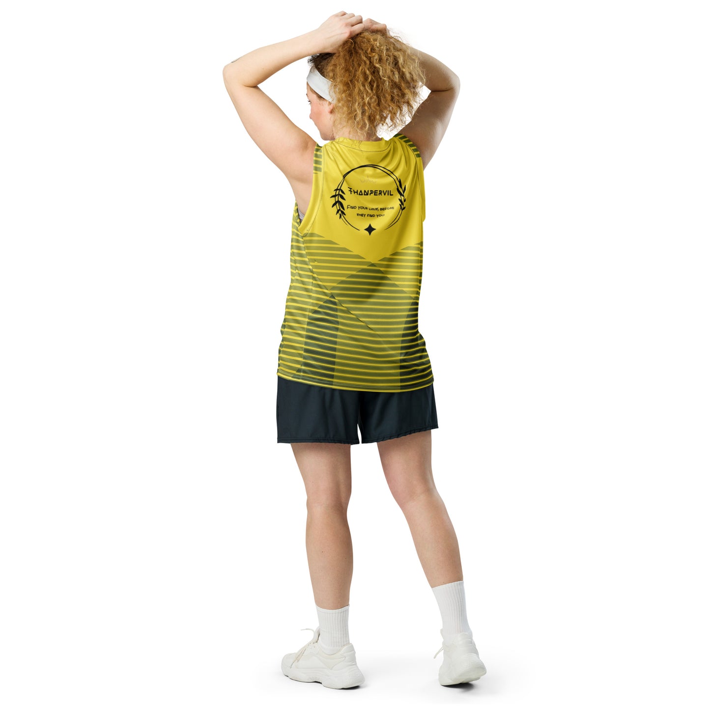 Camiseta de baloncesto unisex reciclada