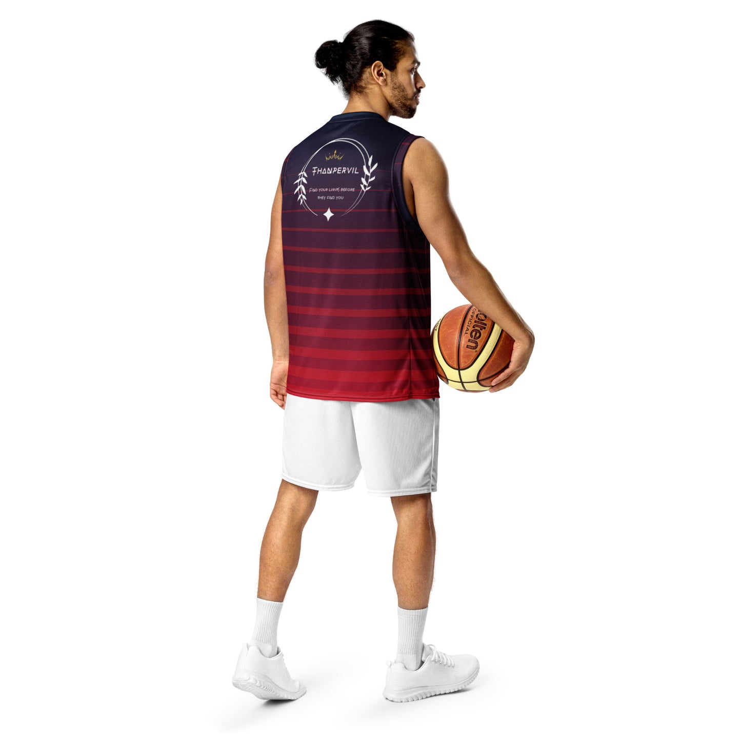 Camiseta de baloncesto unisex reciclada