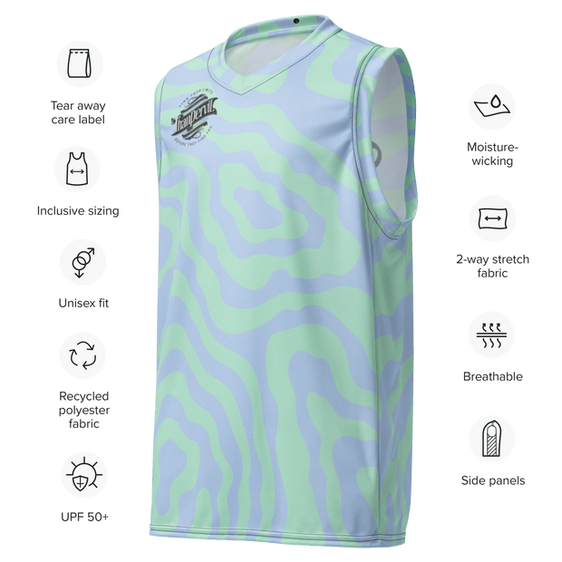 Camiseta de baloncesto unisex reciclada - Thanpervil shop online