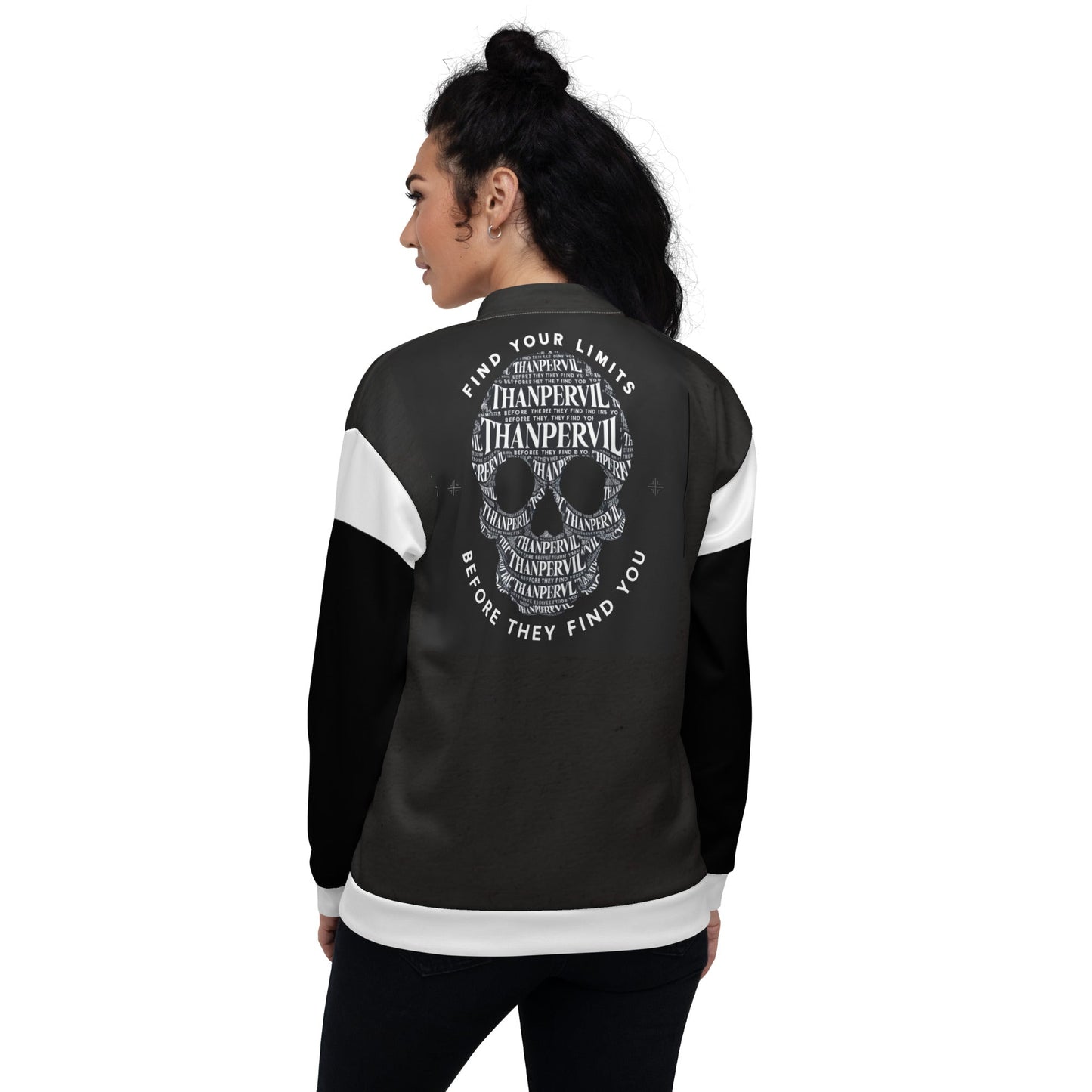 Chaqueta bomber all over unisex calavera - Thanpervil shop online