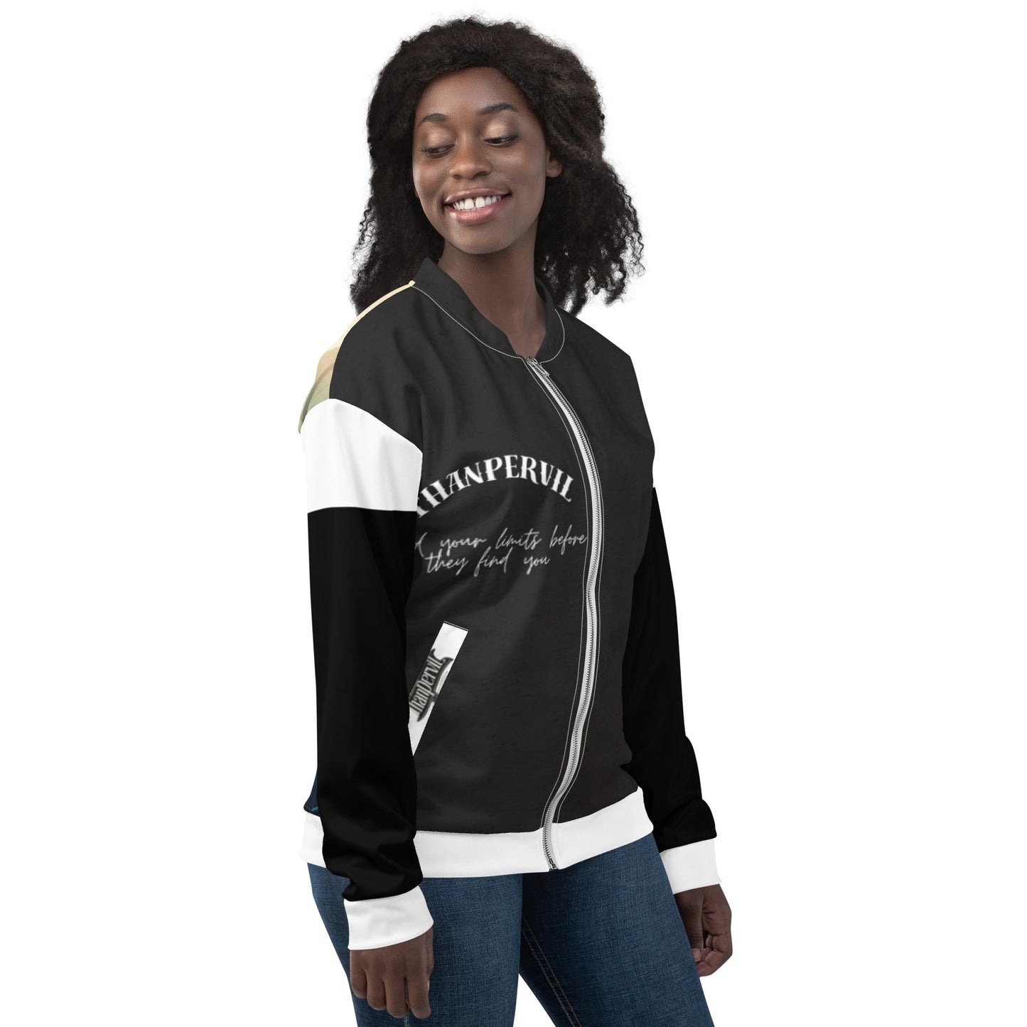 Chaqueta bomber all over unisex Thanpervil in love - Thanpervil shop online