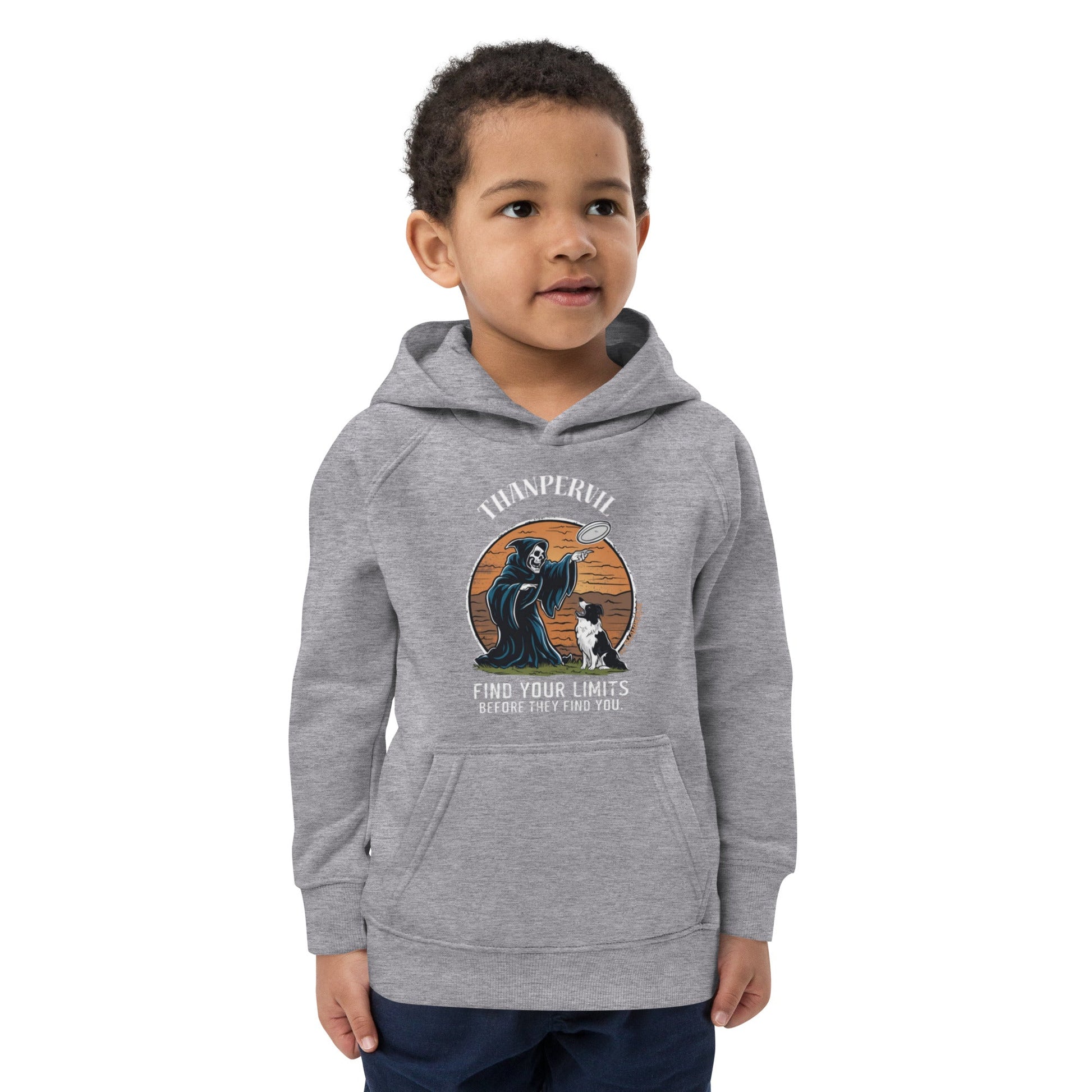 Kids eco hoodie border - Thanpervil shop online