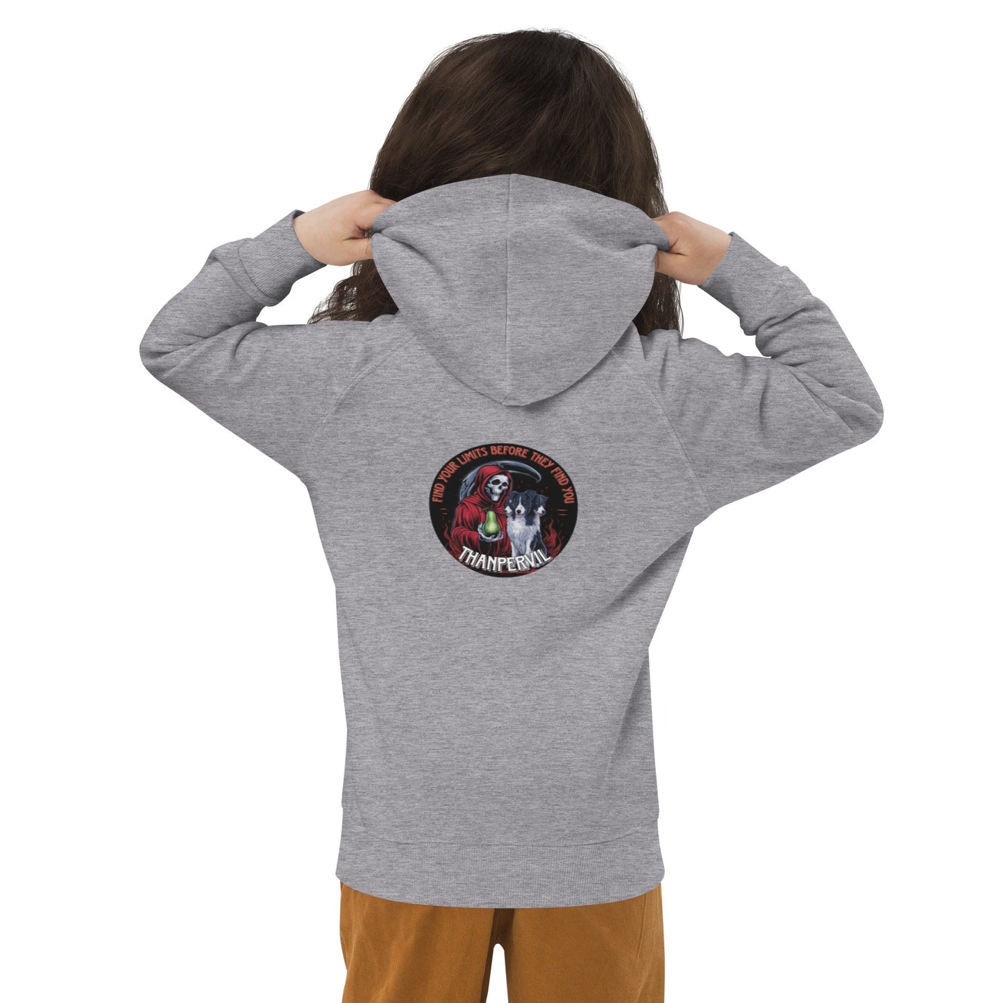 Kids eco hoodie border - Thanpervil shop online