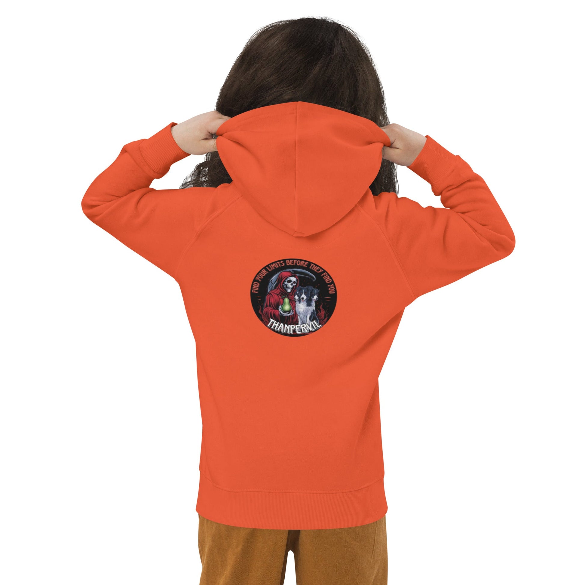 Kids eco hoodie border - Thanpervil shop online