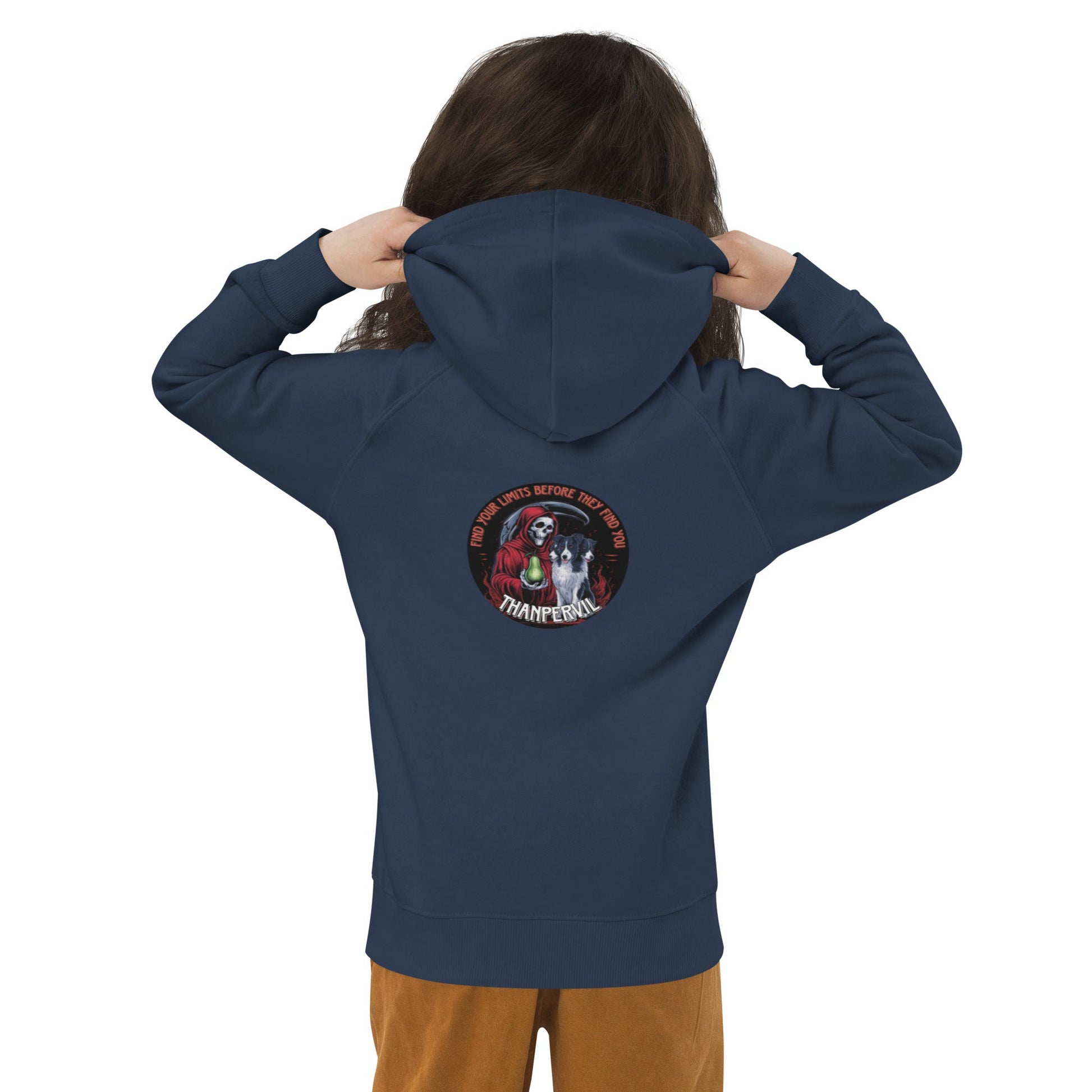 Kids eco hoodie border - Thanpervil shop online