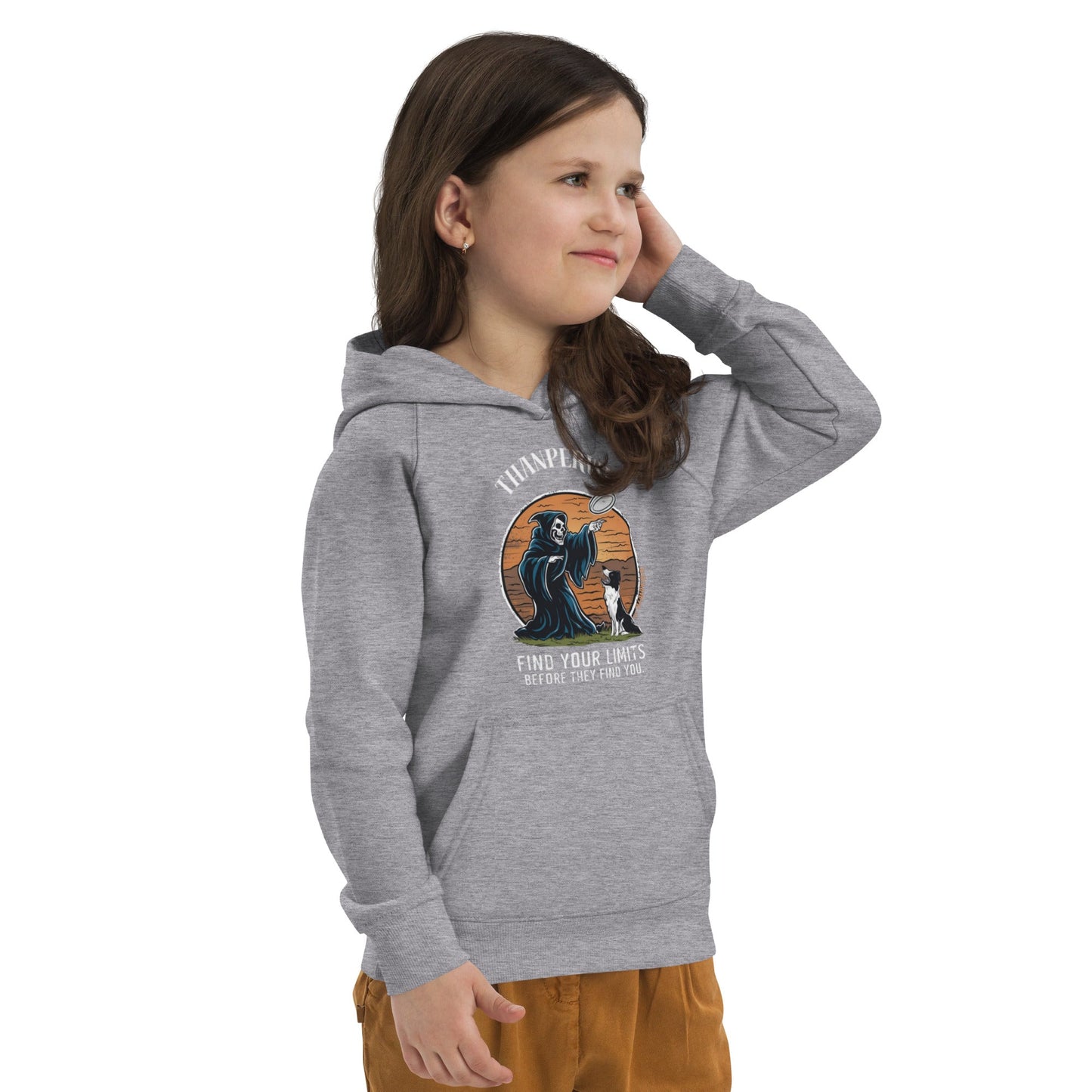 Kids eco hoodie border - Thanpervil shop online