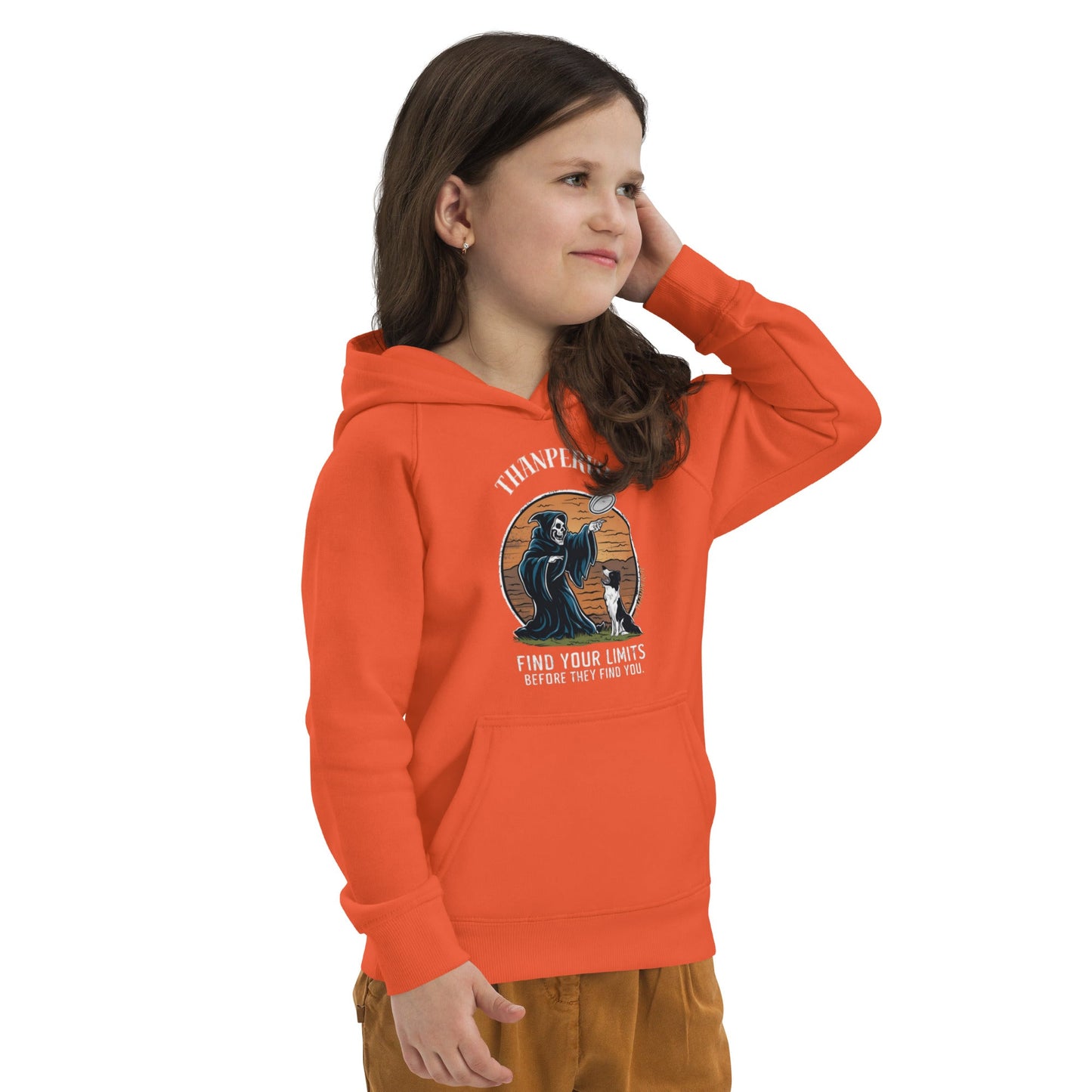 Kids eco hoodie border - Thanpervil shop online