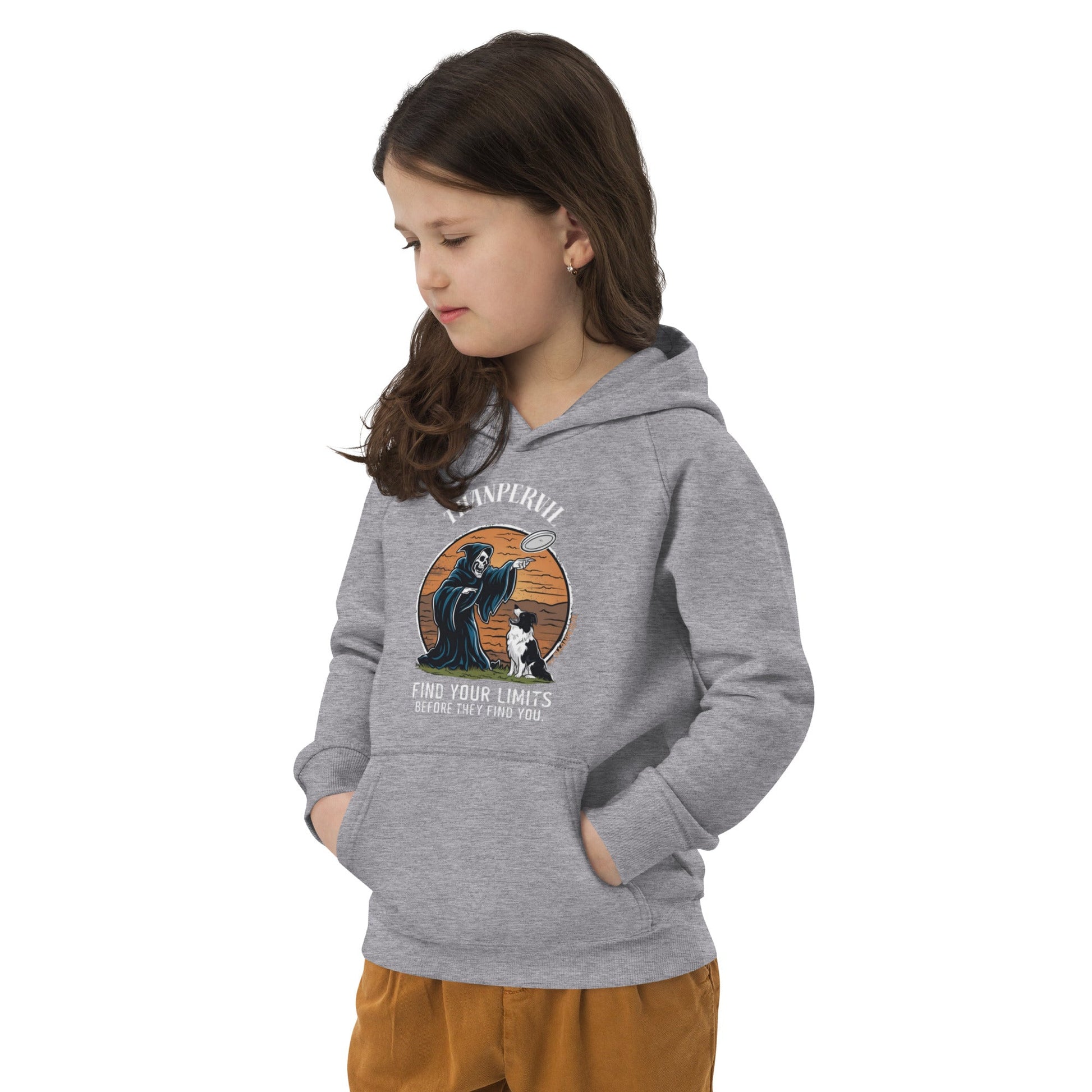 Kids eco hoodie border - Thanpervil shop online