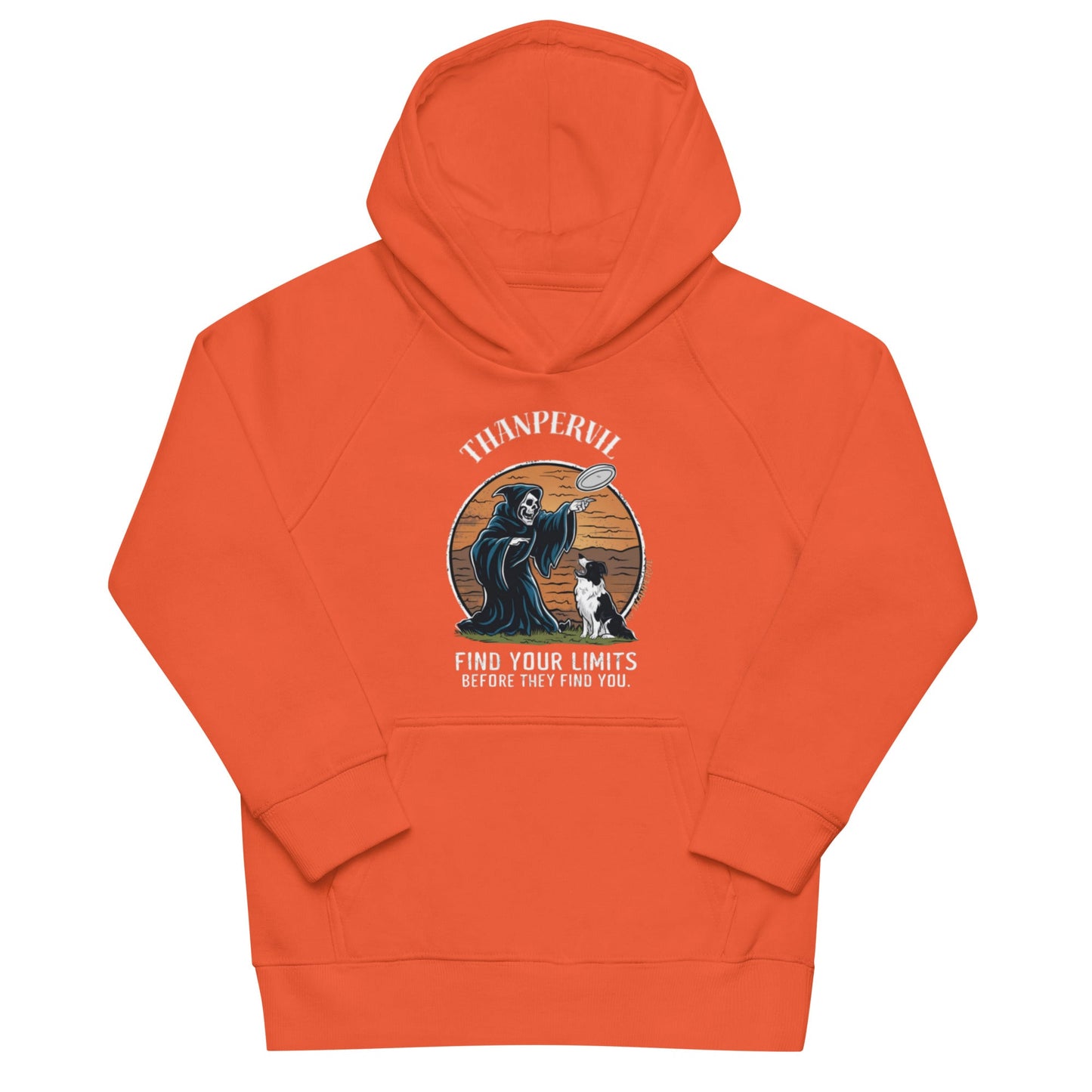 Kids eco hoodie border - Thanpervil shop online