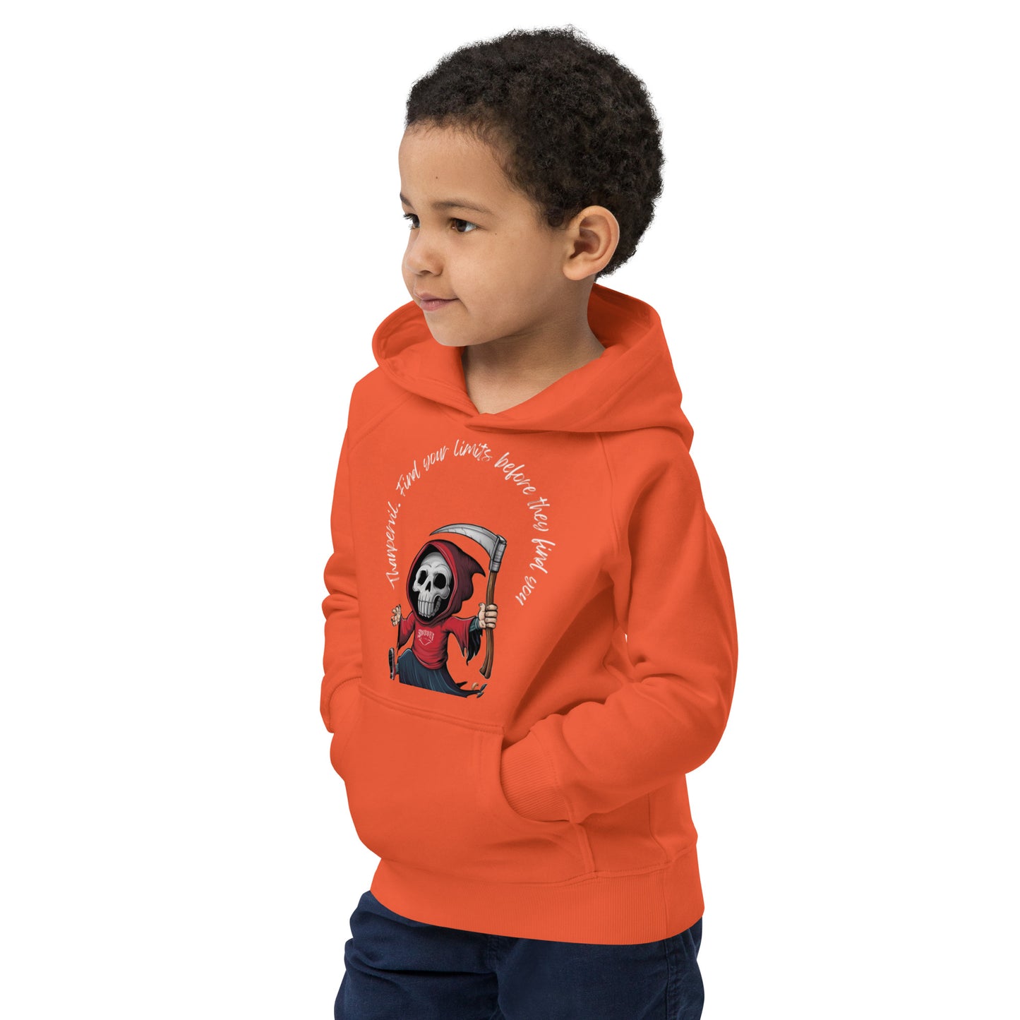 Sudadera con capucha eco niño