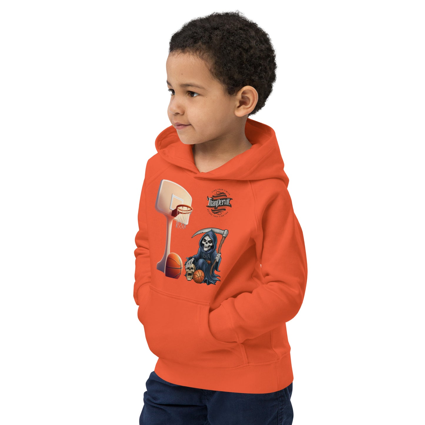 Sudadera con capucha eco niño