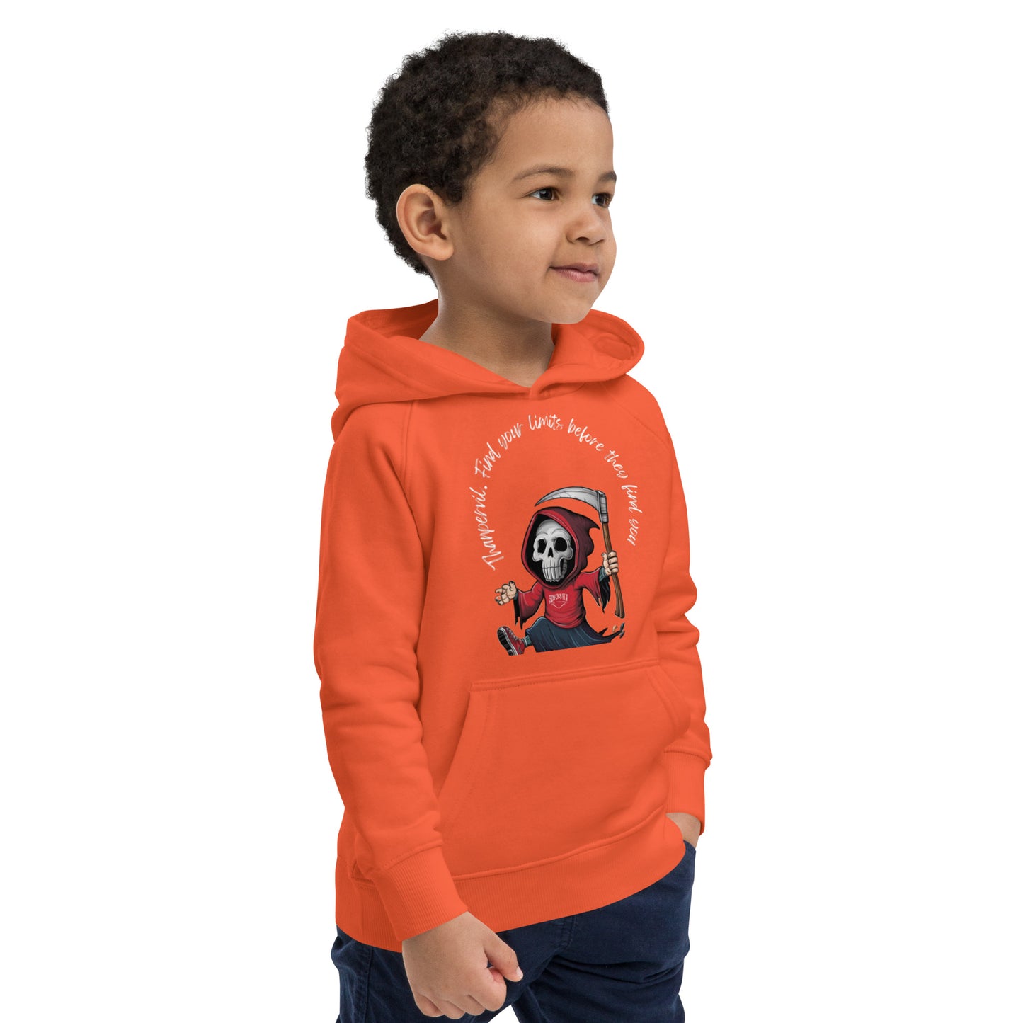 Sudadera con capucha eco niño