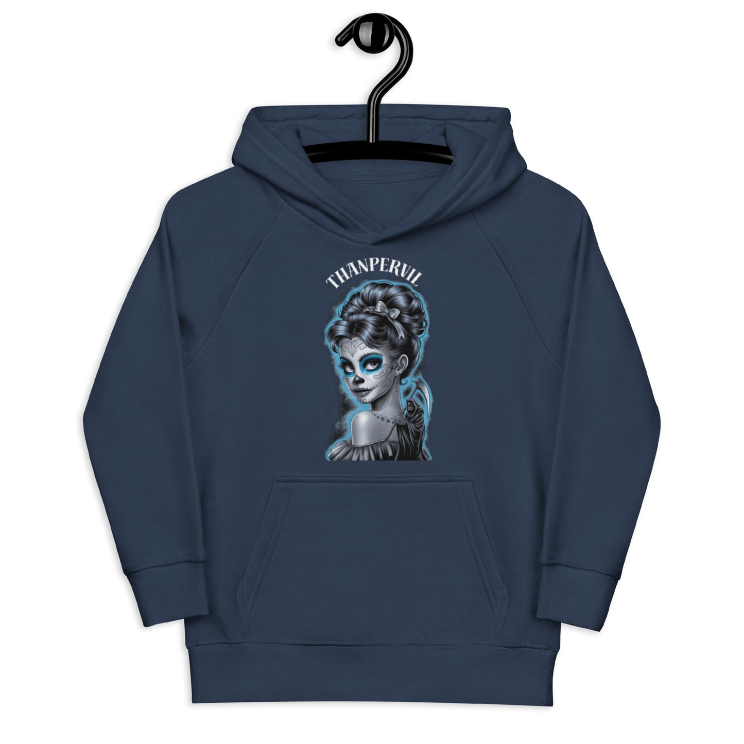 Sudadera con capucha eco niña diabólica