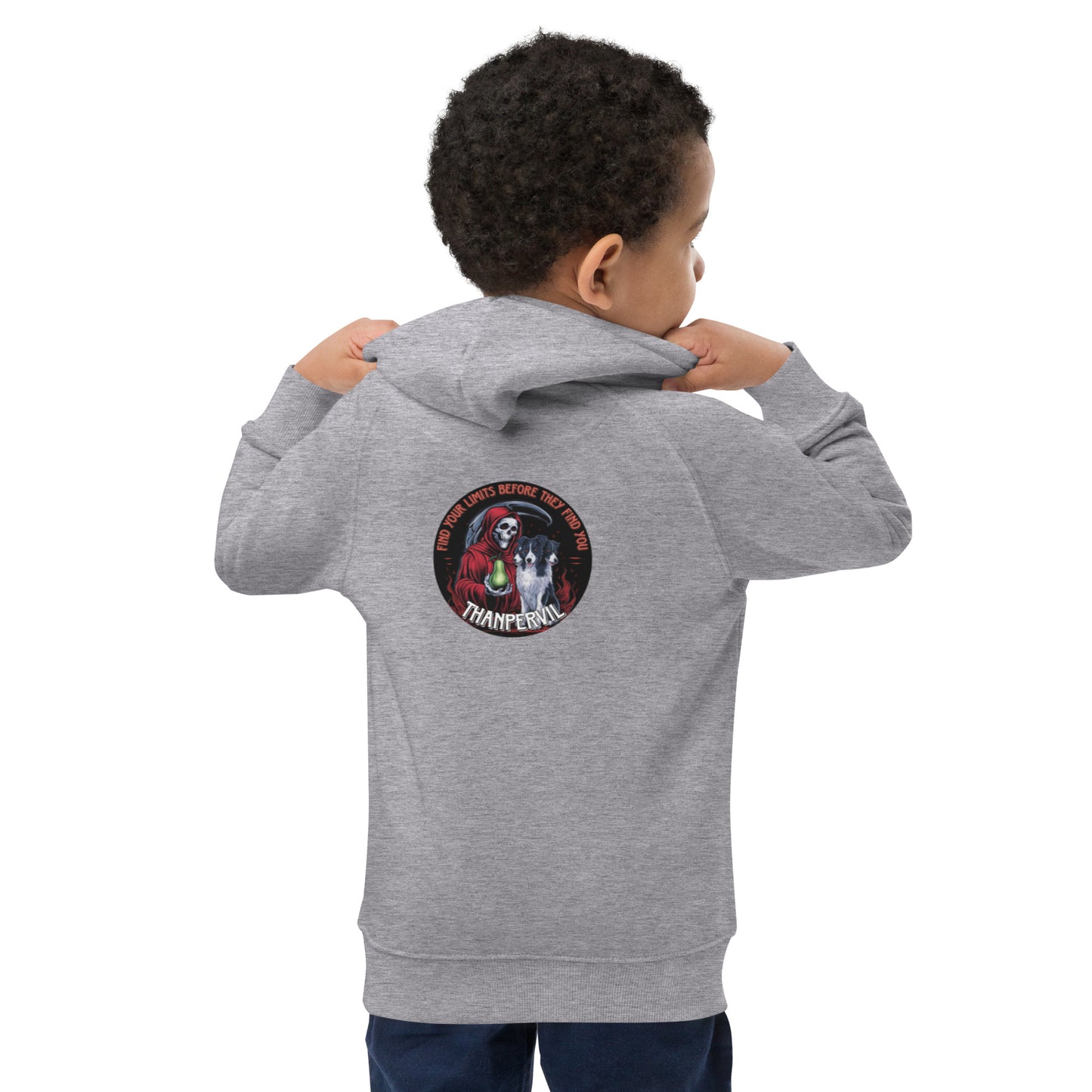 Sudadera con capucha eco niño