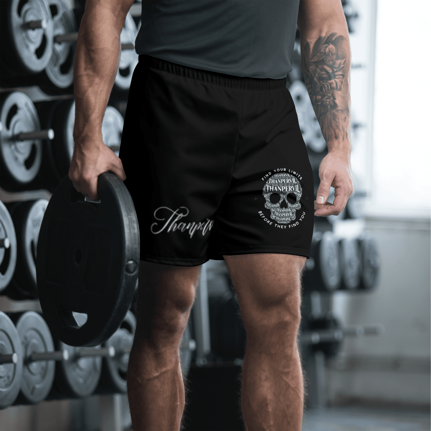 Men's Recycled Athletic Shorts calavera - Thanpervil shop online