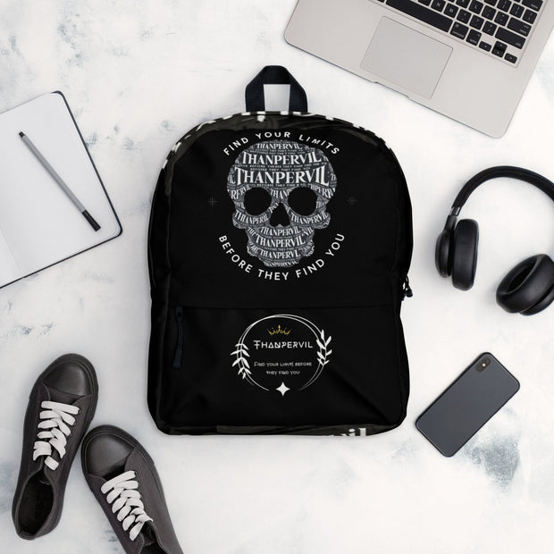 Mochila negra calavera - Thanpervil shop online