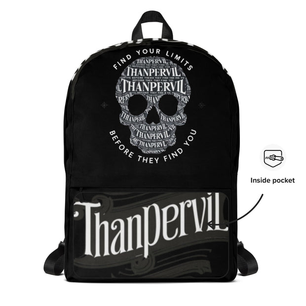 Mochila negra calavera - Thanpervil shop online