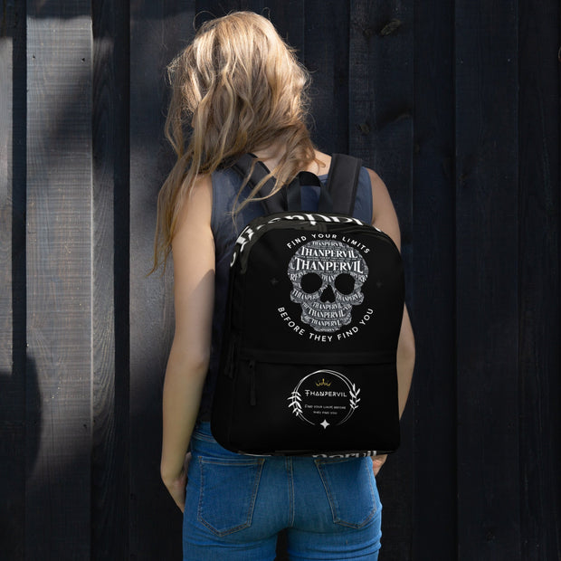 Mochila negra calavera - Thanpervil shop online