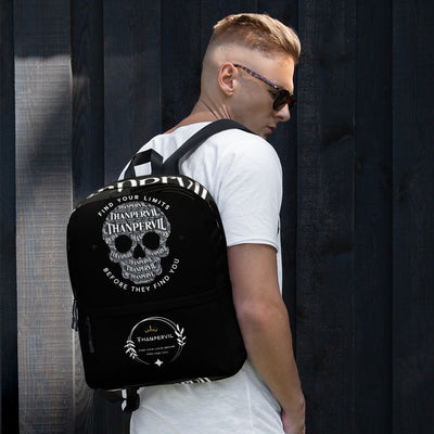Mochila negra calavera - Thanpervil shop online
