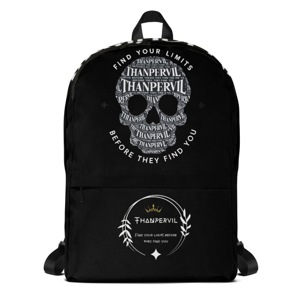 Mochila negra calavera - Thanpervil shop online