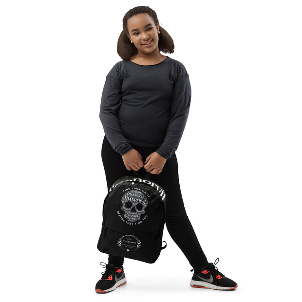 Mochila negra calavera - Thanpervil shop online