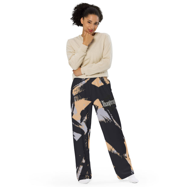 Pantalón ancho all over unisex. - Thanpervil shop online