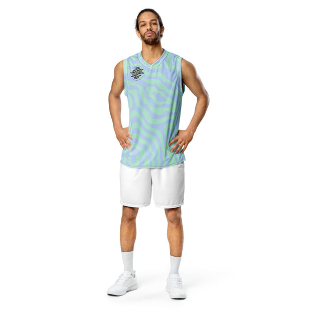 Recycled unisex basketball jersey - Thanpervil shop online
