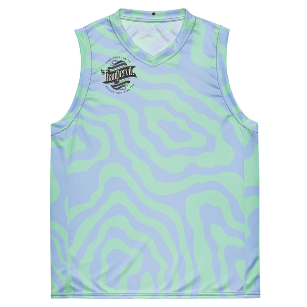 Recycled unisex basketball jersey - Thanpervil shop online
