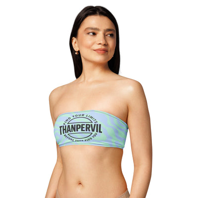 Sujetador de bikini bandeau reciclado - Thanpervil shop online