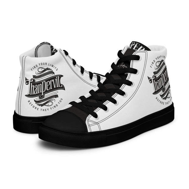 Women’s high top canvas shoes - Thanpervil shop online