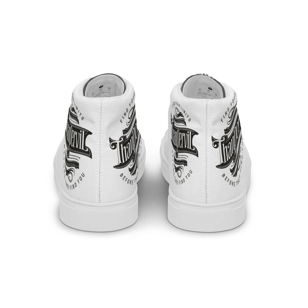 Women’s high top canvas shoes - Thanpervil shop online