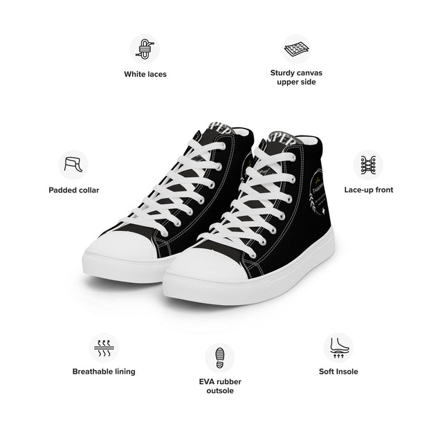 Women’s high top canvas shoes - Thanpervil shop online