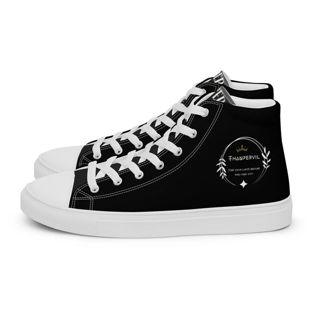 Women’s high top canvas shoes - Thanpervil shop online