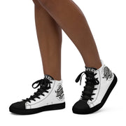 Women’s high top canvas shoes - Thanpervil shop online