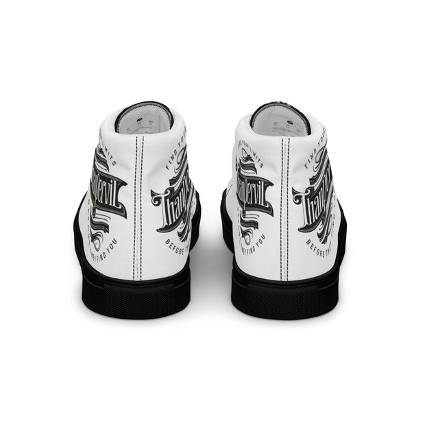 Women’s high top canvas shoes - Thanpervil shop online