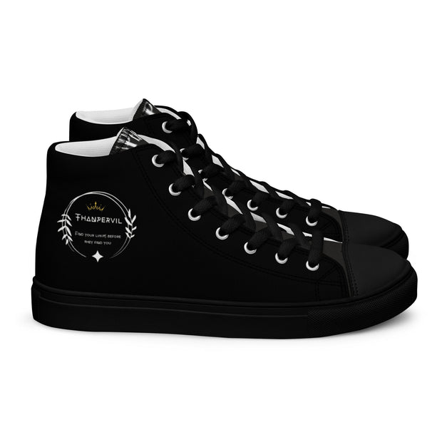 Women’s high top canvas shoes - Thanpervil shop online