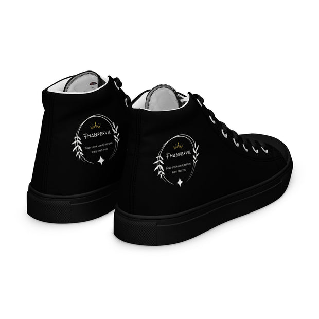 Women’s high top canvas shoes - Thanpervil shop online