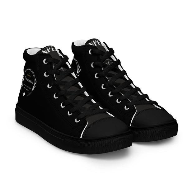 Women’s high top canvas shoes - Thanpervil shop online