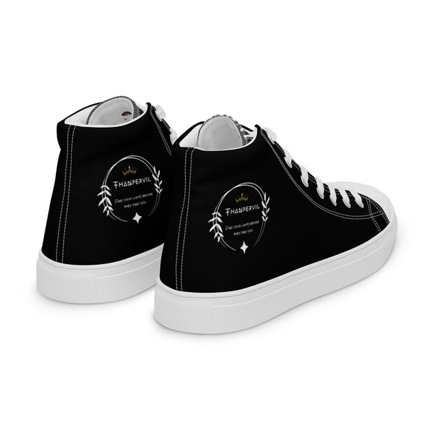 Women’s high top canvas shoes - Thanpervil shop online