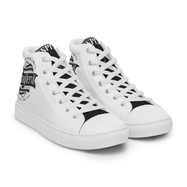 Women’s high top canvas shoes - Thanpervil shop online