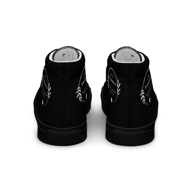 Women’s high top canvas shoes - Thanpervil shop online