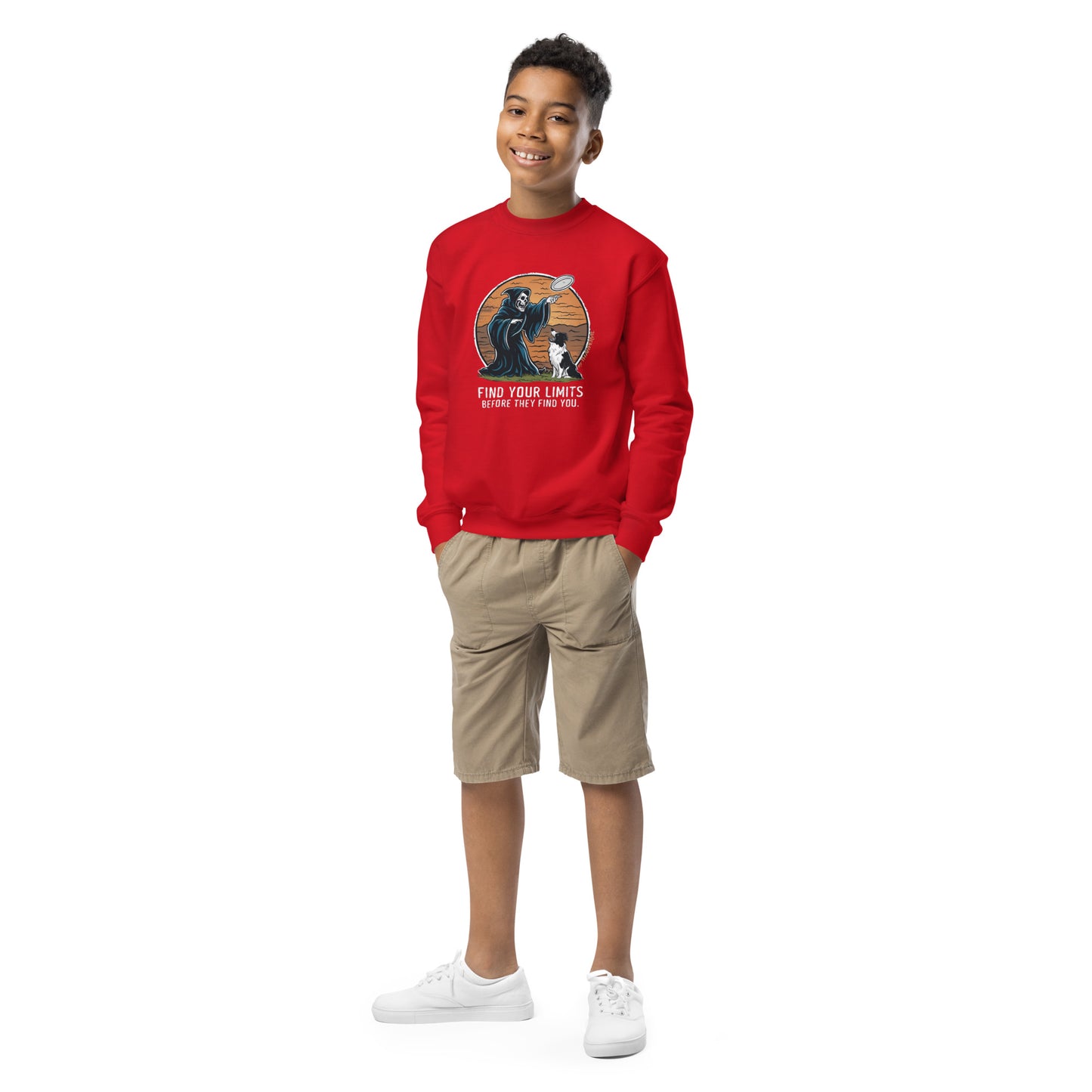 Youth crewneck sweatshirt