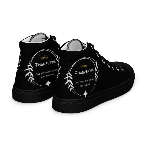 Zapatillas de lona de caña alta para hombre - Thanpervil shop online