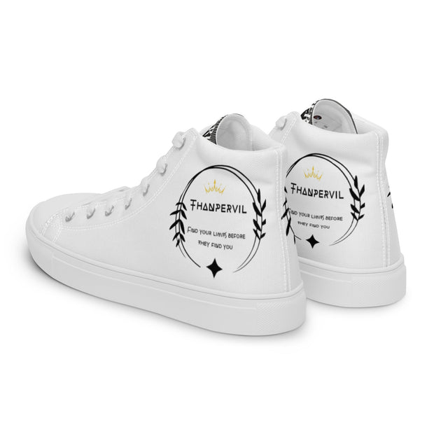 Zapatillas de lona de caña alta para hombre - Thanpervil shop online