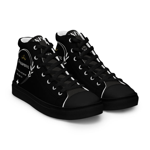 Zapatillas de lona de caña alta para hombre - Thanpervil shop online