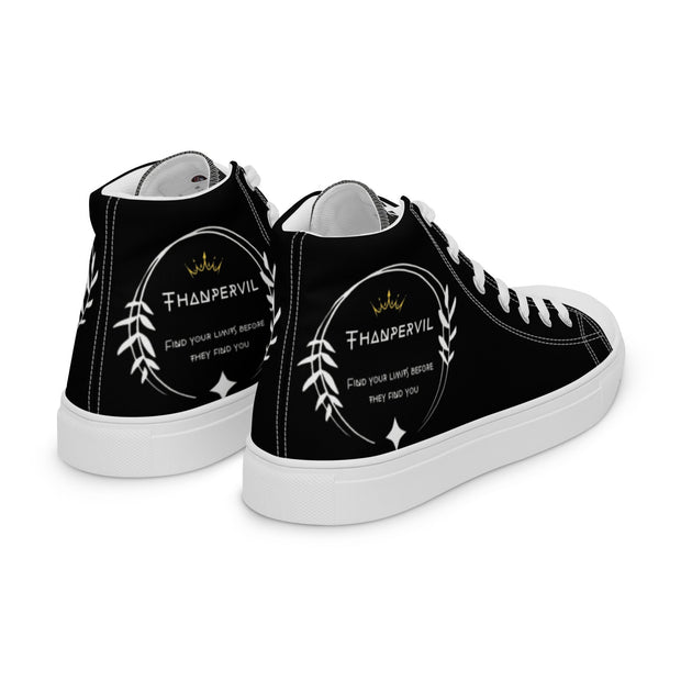 Zapatillas de lona de caña alta para hombre - Thanpervil shop online