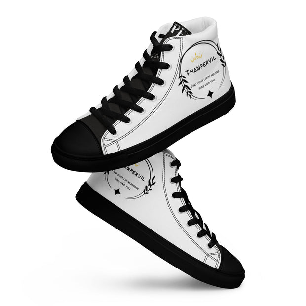 Zapatillas de lona de caña alta para hombre - Thanpervil shop online
