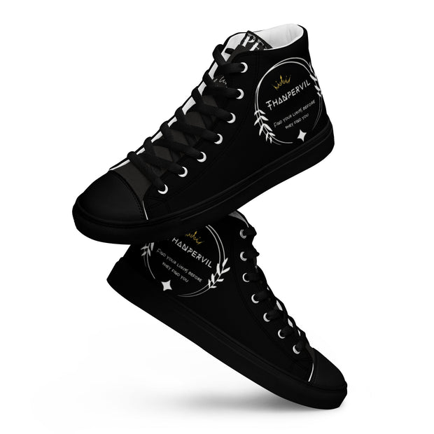 Zapatillas de lona de caña alta para hombre - Thanpervil shop online