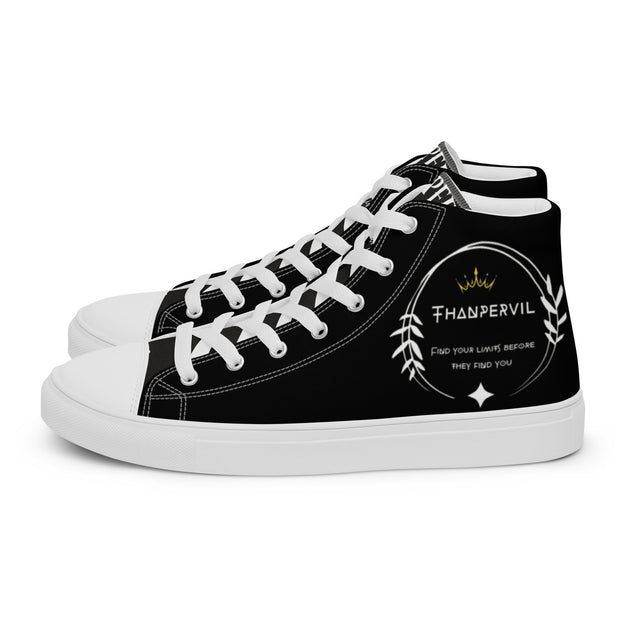 Zapatillas de lona de caña alta para hombre - Thanpervil shop online